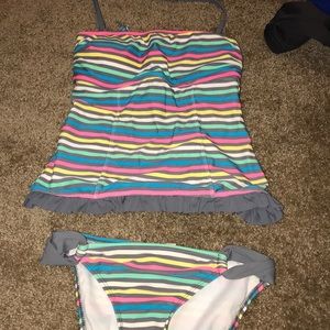 NEVER WORN! Can take straps off bathing suit!